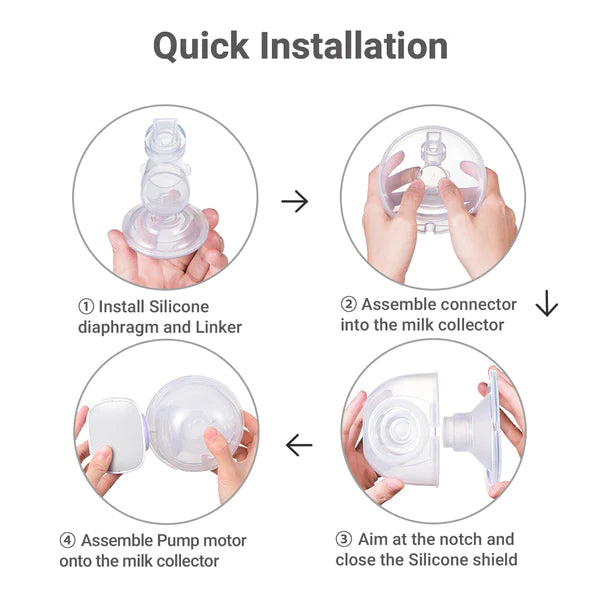 EasyNestle™ Portable Breast Pump